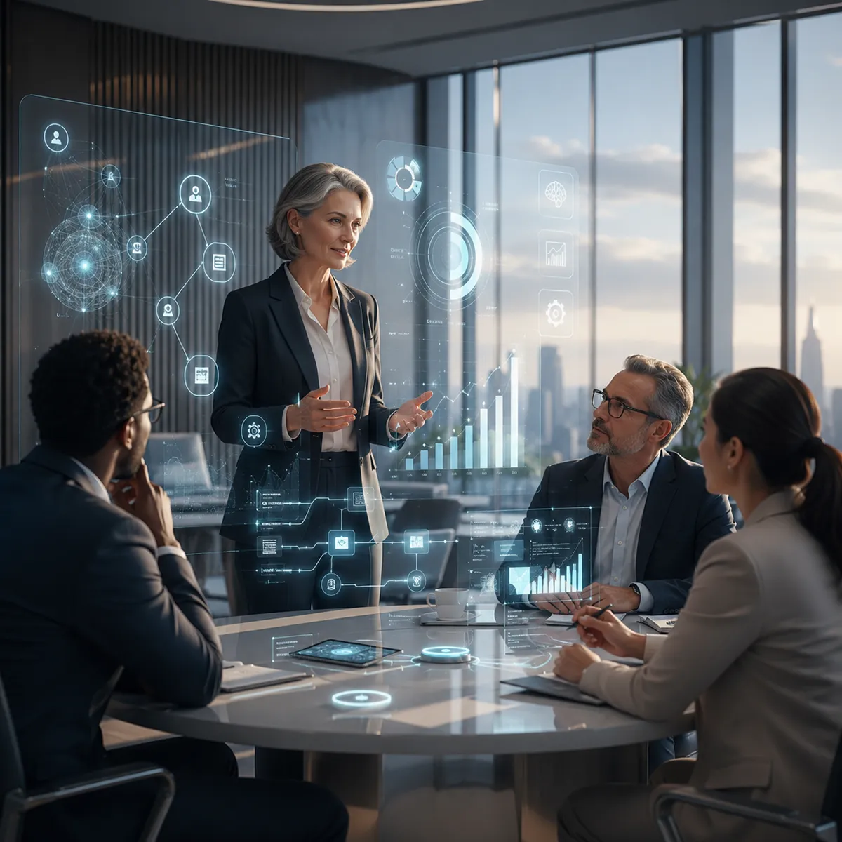 Inteligencia Artificial empresarial con enfoque humano